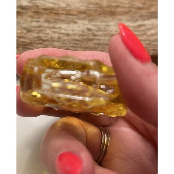 Vintage SPELLBOUND Mini Perfume Bottle Estée Lauder Round Unique Design - Picture 5 of 7